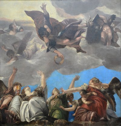 Saint Mark Rewarding the Virtues by Paolo Veronese